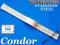 BRANSOLETA MĘSKA CONDOR CC105 do zegarka 18mm STAL