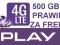 PLAY LTE INTERNET NA KARTE 500 GB PRAWIE ZA FREE !
