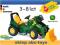 ROLLY TOYS Traktor JOHN DEERE + POMP.KOŁA + BIEGI