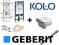 ZESTAW GEBERIT + MISKA KOŁO TRAFFIC + DESKA