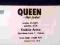 Bilet na Queen + Adam Lambert, Kraków 21.02.2015