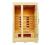 SAUNA INFRARED 2L 2-OSOBOWA 120X105CM