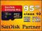 SanDisk microSDHC micro SD Extreme PRO 16GB 95MB/s