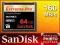 SANDISK CF 64GB EXTREME PRO 160MB/s X1066 UDMA 7
