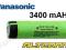 PANASONIC AKUMULATOR 18650 Li-ion 3400 mAh 3,6V