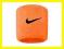 Frotka Na Rękę Nike Swoosh pomarańczowa 2 szt