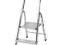 Drabina 2-stopniowa aluminiowa DRABEST do 125 kg
