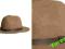 H&amp;M CAMEL wełniany kapelusz FEDORA L/58