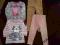 Ubranka dla dziewczynki 3 latki - rozmiar 104