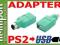 ADAPTER PRZEJŚCIÓWKA Z USB NA PS2 KLAWIATURA MYSZ