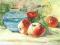 =AKRYL=martwa natura  =OWOCE= 18 x 24  CM=