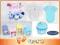 BODY 6-9 BABY CUPCAKE SHOWER PREZENT SALE PROMOCJA