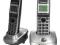 PANASONIC KX-TG2512 Dect szary grey Duo 2 słuch.