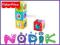 RUCHOME KLOCKI FISHER PRICE NIEBIESKIE GRZECHOTKA