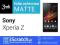 2 x Folia matowa 3mk Matte SONY XPERIA Z