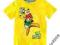 H&amp;M T-shirt żółty ANGRY BIRDS - 110/116