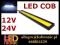 Panel LED COB DRL 12V 24V TIR BUS JAKOŚĆ!