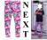 NEXT LEGGINSY FLUO FLAMINGI kol 2014 110 4-5 L