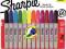 Sharpie Brush Markery permanentne 12 kol