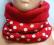 dwustronny szalik,komin, golf, polar, GROCHY 2-6