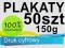 Plakat Plakaty | 150g | A3 50szt. | F-VAT | _24h_