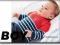 NEXT WIOSNA SWETEREK RED-BLUE STRIPE 12-18 M