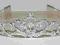 Cyrkonie diadem ślubny korona tiara z cyrkoniami