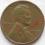 1956 - One Cent (Lincoln Wheat Cent), USA