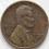 1957 D - One Cent (Lincoln Wheat Cent), USA