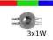 Dioda/diody LED RGB smd 3W (3x1W)