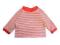 Bluzka Nursery Rhyme stripes 0-3M