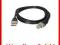 Kabel polacz. USB 2.0 Typ A/B, 3m czarno/szary P