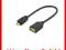 Kabel USB2.0 OTG microUSB B/USB A 0,2m Edn