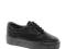 RIVER ISLAND trampki CREEPERSY BLACK 38/39 IDEAŁ