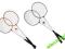 ZESTAW BADMINTON TECHMAN B203 2 RAKIETKI+LOTKA