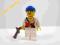 LEGO FIGURKA LUDZIK PIRAT PIRACI PIRATES PISTOLET