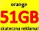 INTERNET ORANGE FREE LTE 36GB +15GB = 51GB NA ROK!