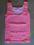 3-pak Girls Vests PODKOSZULKI pink 2-3 lat PRIMARK