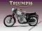 Motocykl Triumph Metalowy plakat szyld reklamowy