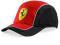 F1BUTIK - Czapka FERRARI SPORT CAP - BLACK