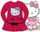 HELLO KITTY róż LICENCJA tunika SUKIENKA 116/122