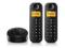 2x Telefon stacjonarny bezprzew. PHILIPS D1202B/53