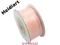 WYPRZEDAŻ WSTĄŻKA ATŁASOWA 3mm SZPULA JASNY RÓŻ