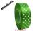 WYPRZEDAŻ WSTĄŻKA ATŁASOWA KROPKI 25mm ZIELONA / m