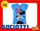 Bluzka T-shirt MYSZKA MINNIE roz.92/98 niebieska