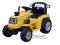 DUŻY TRAKTOR Z PILOTEM, 2 SILNIKI, AKU 12V, MP3,