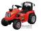 DUŻY TRAKTOR Z PILOTEM, 2 SILNIKI, AKU 12V, MP3,