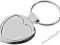 Brelok metalowy serduszko R73277