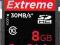 Karta Sandisk Extreme 8GB HD Video