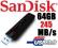 Pendrive SANDISK EXTREME 64GB USB 3.0 245 MB/s